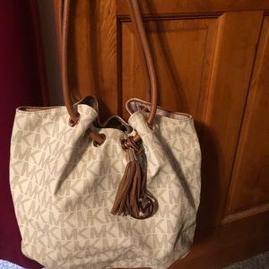 Michael Kors signature hobo style bag